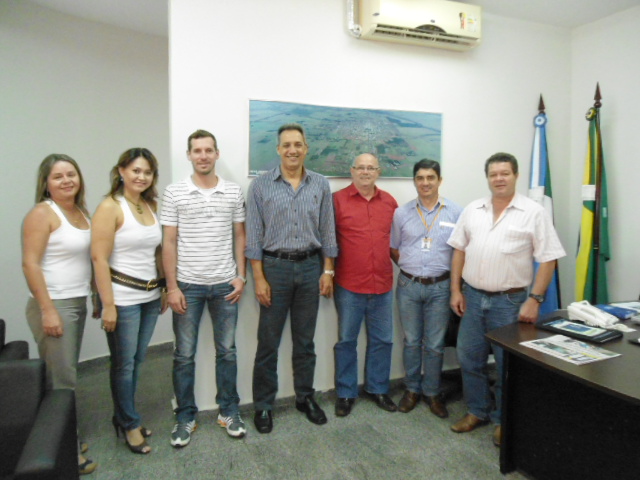 Diretoria da ACINA visita vereadores