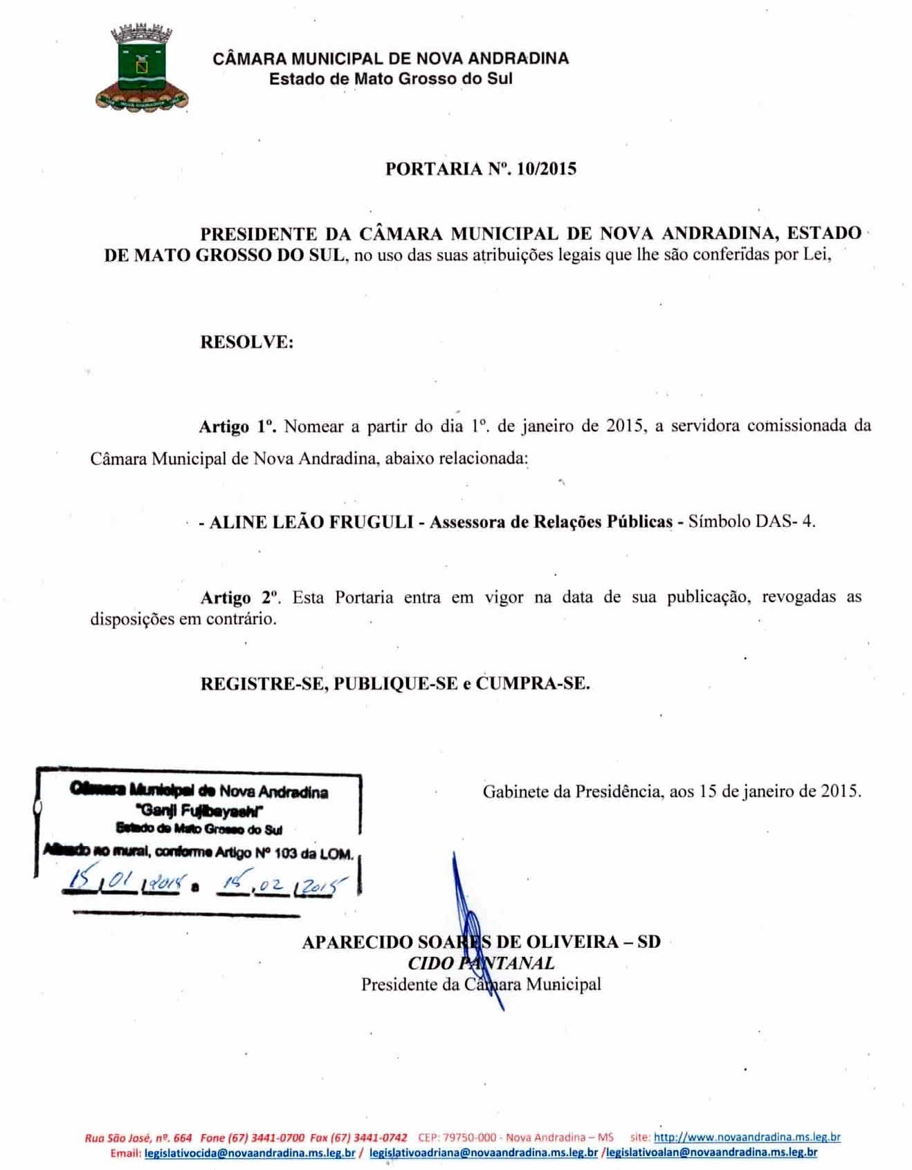 Portaria 10-2015.JPG