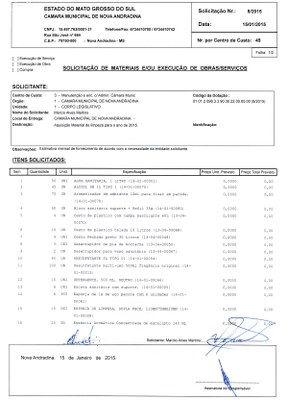 Solicitação 08-2015 Material de limpeza 1-2