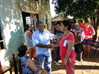 Cido Pantanal ouve reivindicações dos moradores da Vila Santo Antônio