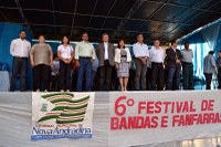 Vereadores participam do 6º Festival de Bandas e Fanfarras