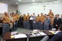 Bombeiros são homenageados pela criação do Projeto Bombeiro Mirim