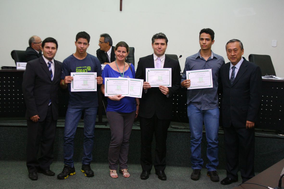 Professores e alunos do IFMS são homenageados com moção