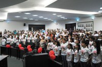 Câmara recebe formatura do Proerd e frisa combate às drogas