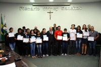 Valmirá faz homenagem à projeto de trânsito desenvolvido em Nova Andradina