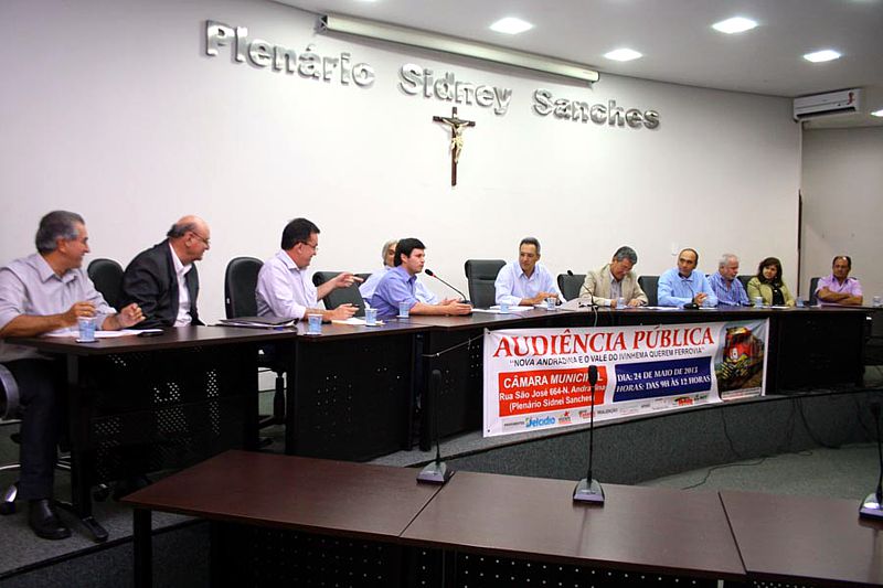 Audiência pública promove a mobilização política para que a EF 267 passe por Mato Grosso do Sul