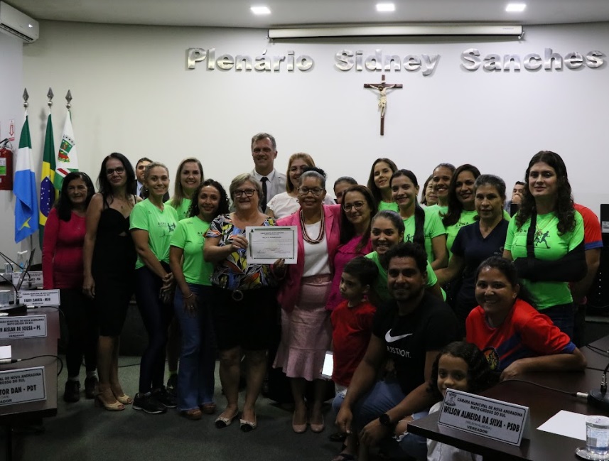 “Desafio Só Para Elas” é destaque em moção apresentada na Câmara de Nova Andradina 