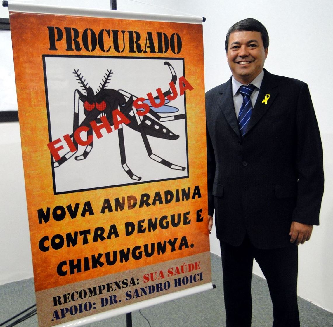 Ações para combate à dengue são cobradas por Dr. Sandro 