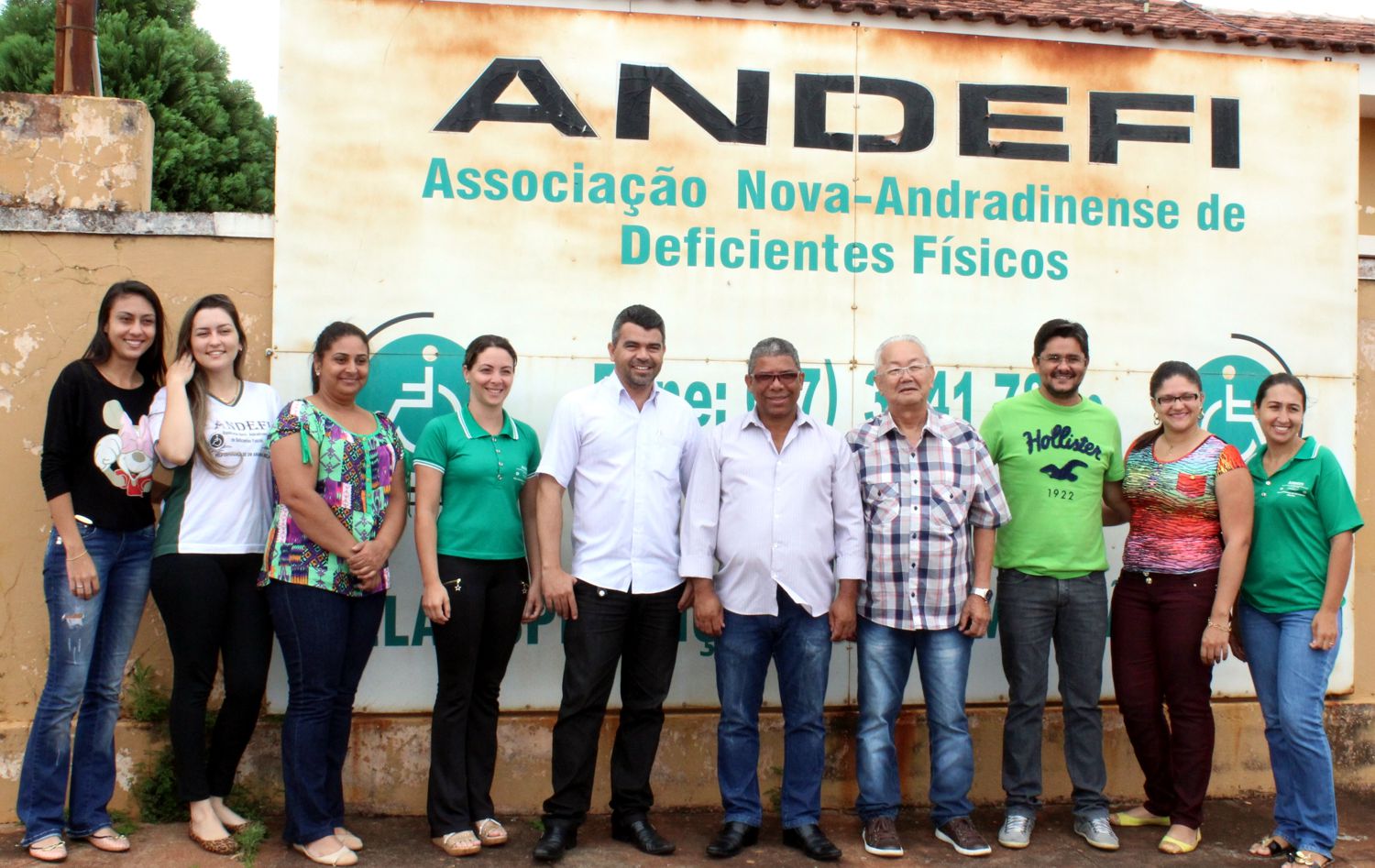 Associação Nova-Andradinense do Deficiente Físico recebe visita dos vereadores