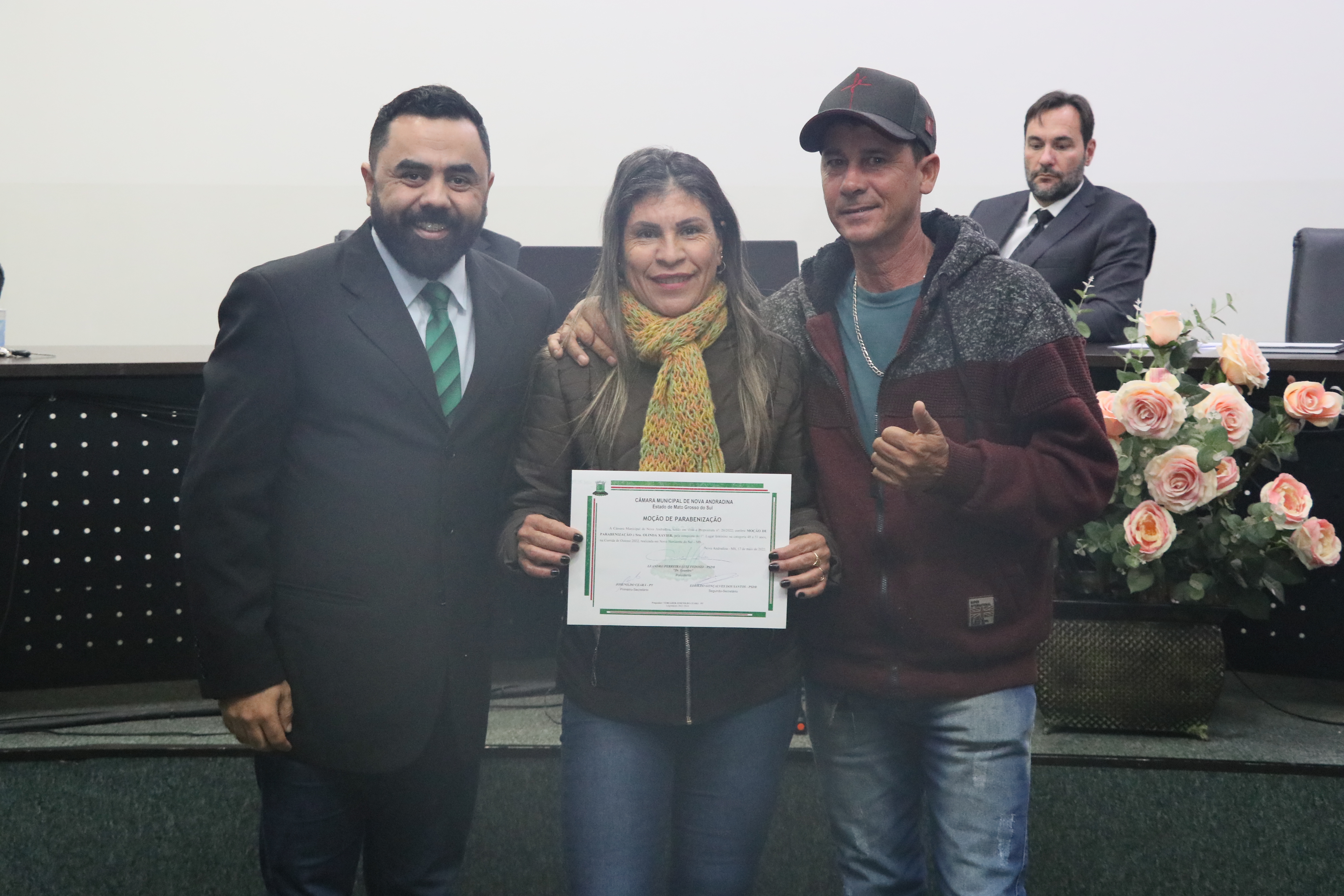 Atleta de Nova Andradina é parabenizada por 1º lugar na Corrida de Outono 2022