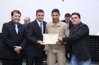 Atuação de Cabo do Corpo de Bombeiros é reconhecida com moção na Câmara