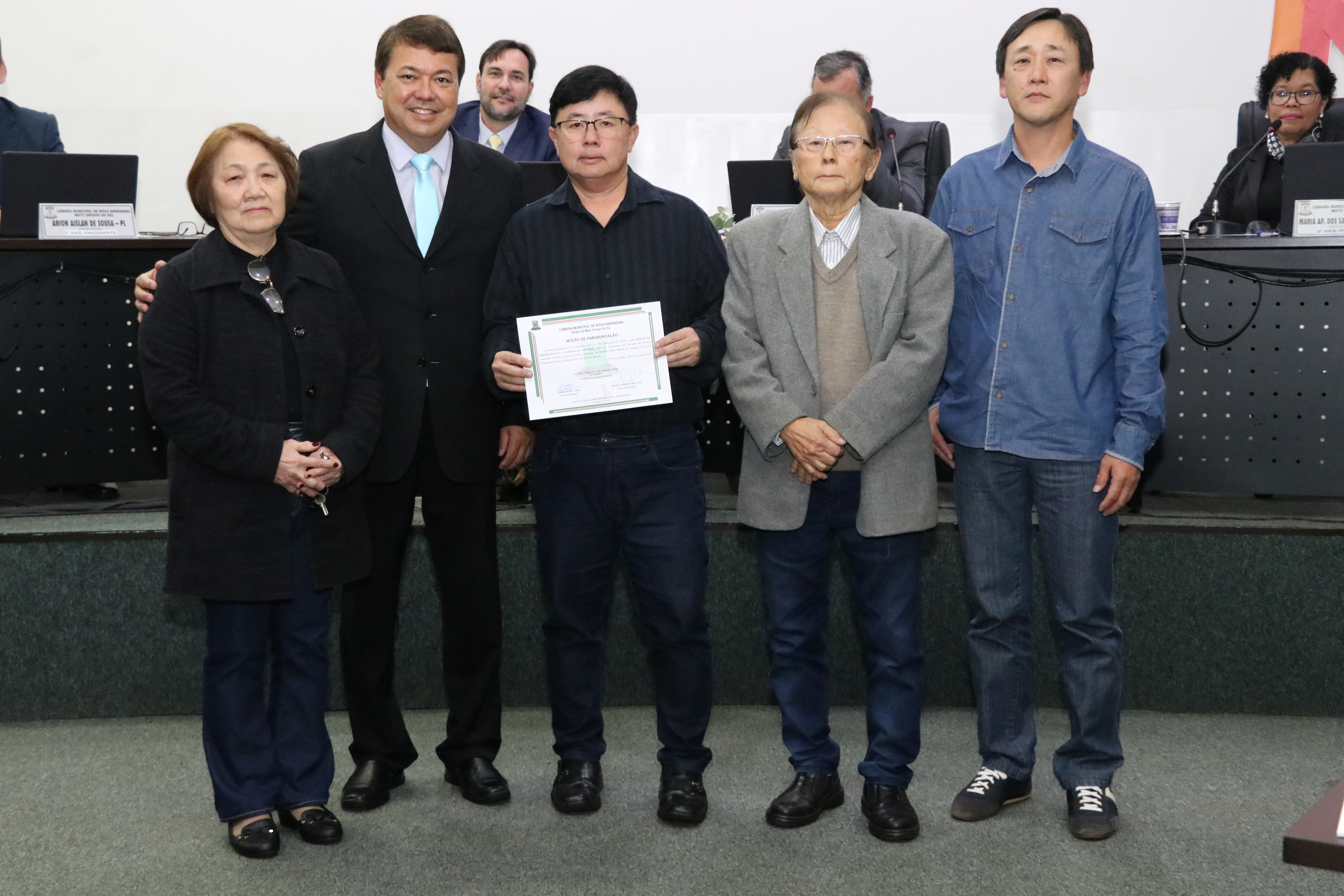 Câmara celebra Dia da Comunidade Japonesa com entrega de moção de parabenização