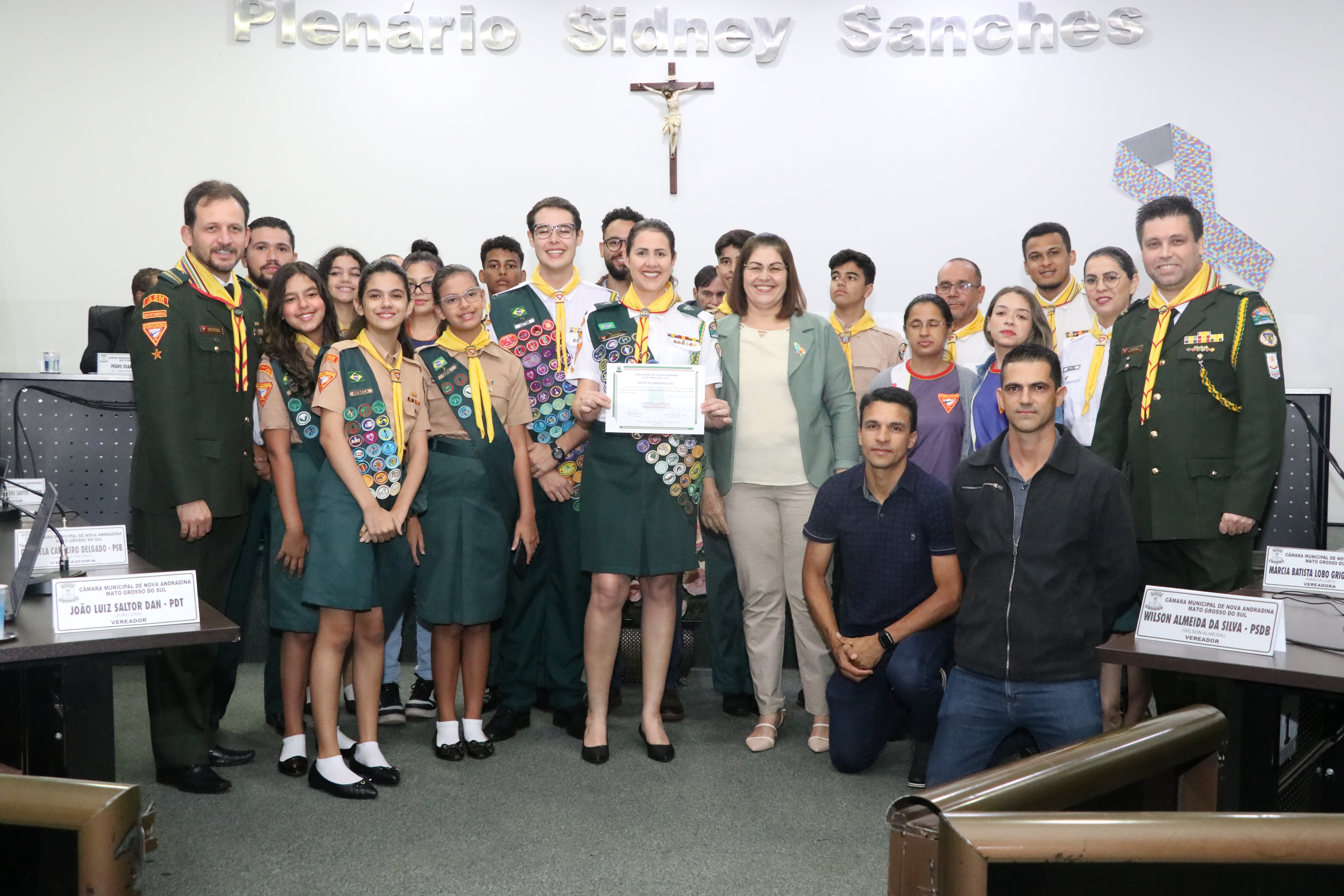 Câmara comemora os “50 anos de Fundação do Clube Desbravadores Scorpion” 