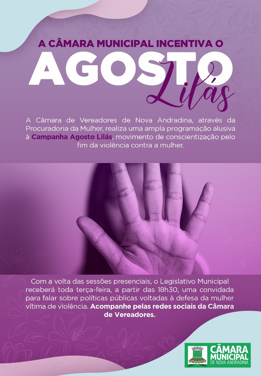 Câmara de Nova Andradina divulga pauta da 21ª Sessão Plenária