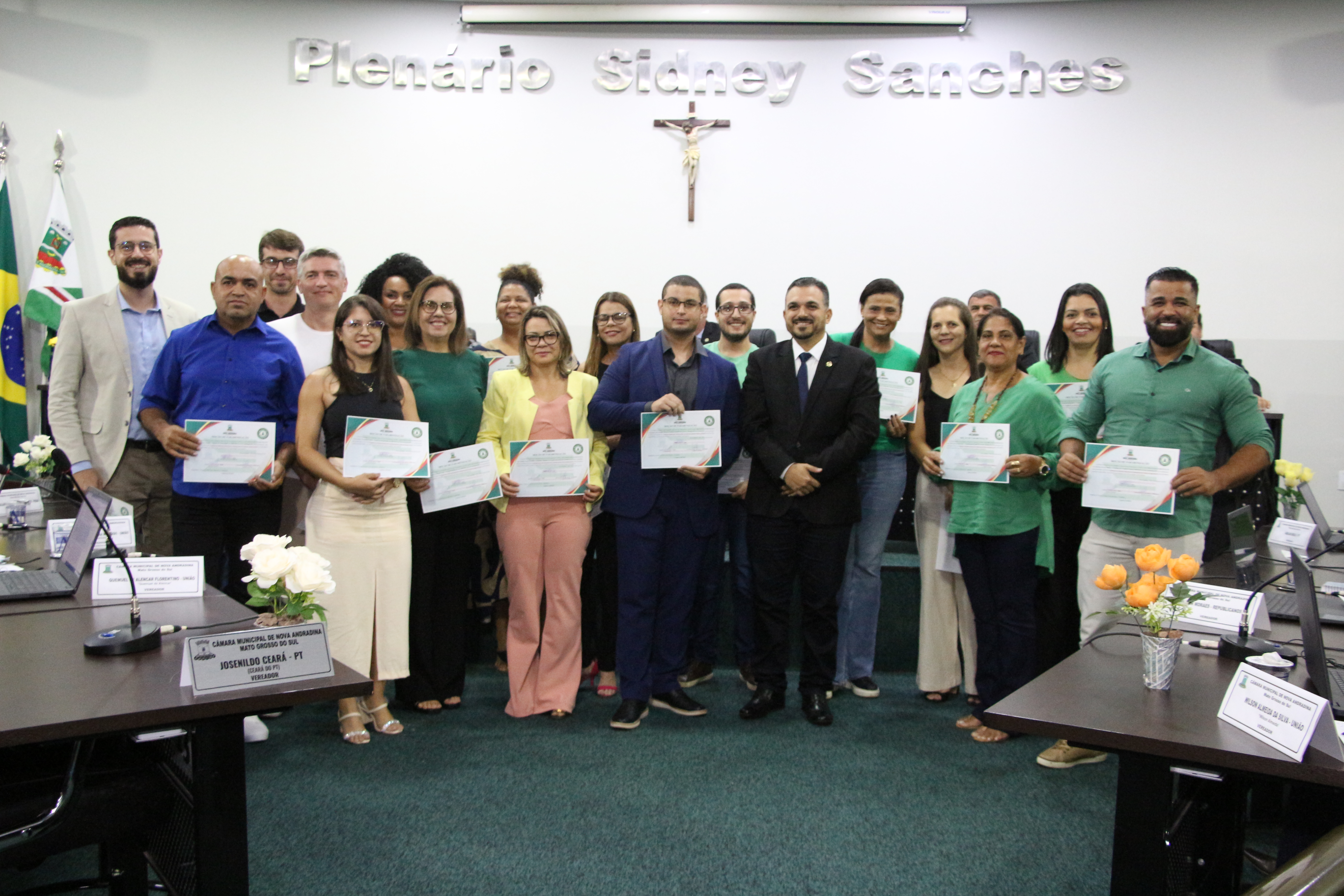 Câmara de Nova Andradina homenageia PREVINA por recertificação no Pró-Gestão RPPS Nível II