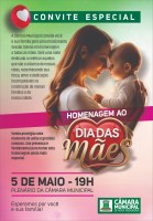 Câmara de Nova Andradina realiza hoje sessão solene em homenagem ao Dia das Mães