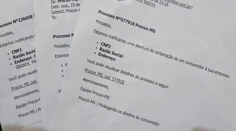 Câmara de Nova Andradina recebe falsa mensagem do Procon-MS por e-mail 