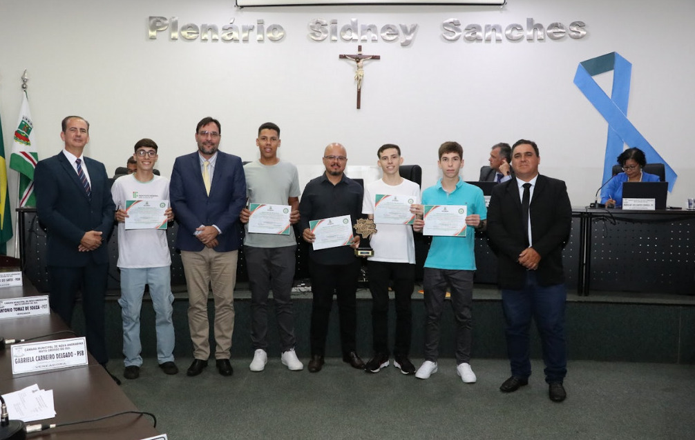 Câmara de Vereadores parabeniza alunos do IFMS por projeto inclusivo