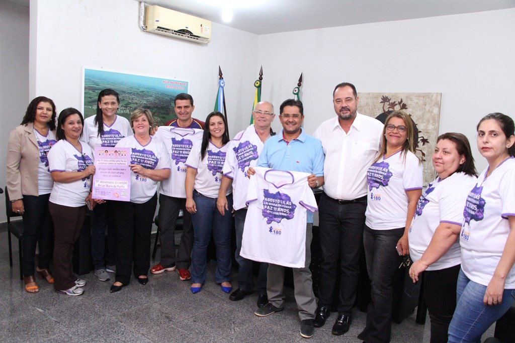 Câmara de Vereadores reforça “Agosto Lilás” em Nova Andradina 