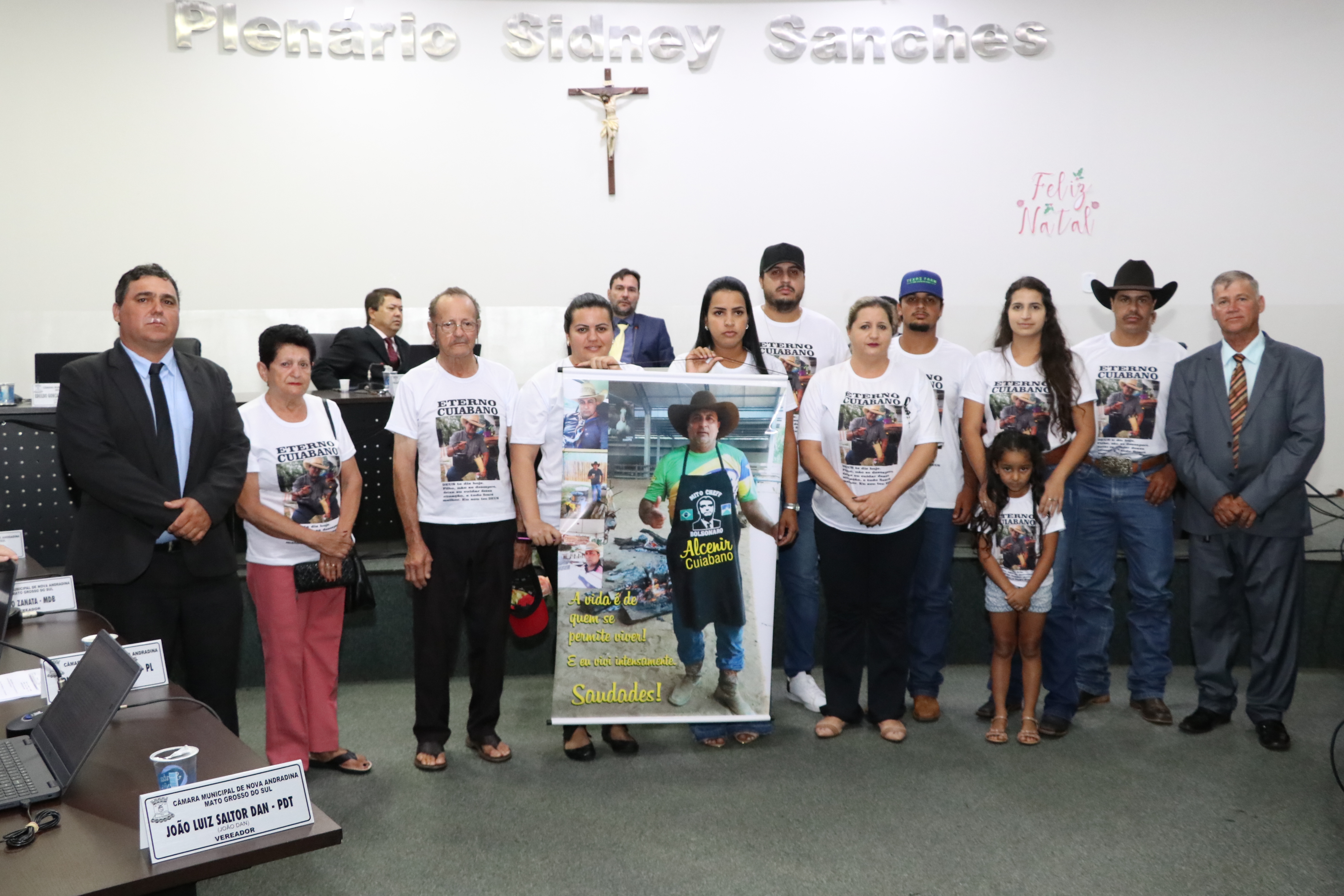 Câmara homenageia “Cuiabano” com nome de rua em Nova Casa Verde