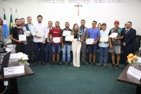 Câmara homenageia organizadores do Campeonato de Velocross