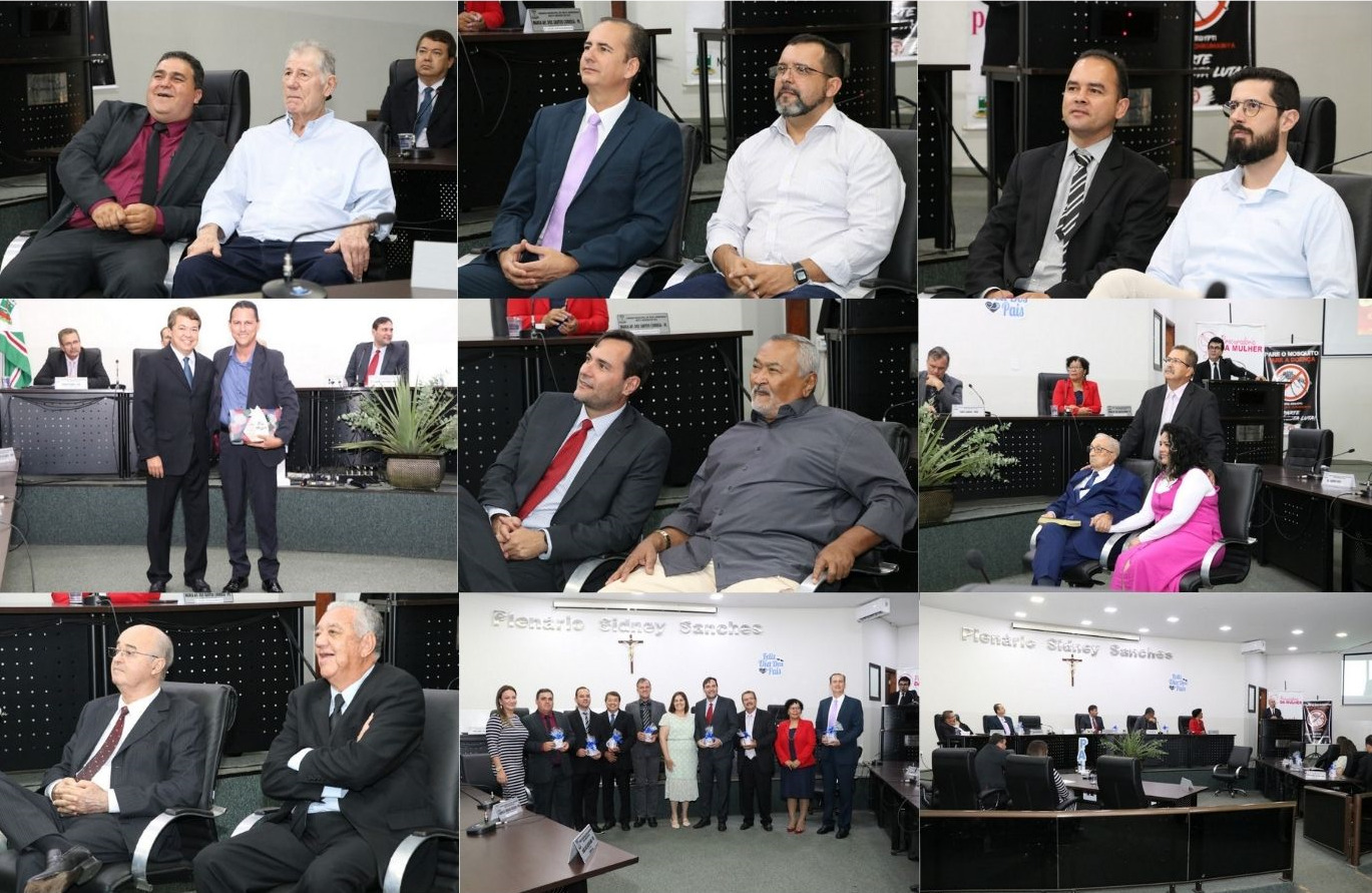 Câmara homenageia pais em sessão solene; confira os homenageados