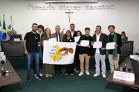 Câmara homenageia Time Enactus UFMS, destaque no maior evento de empreendedorismo nacional 