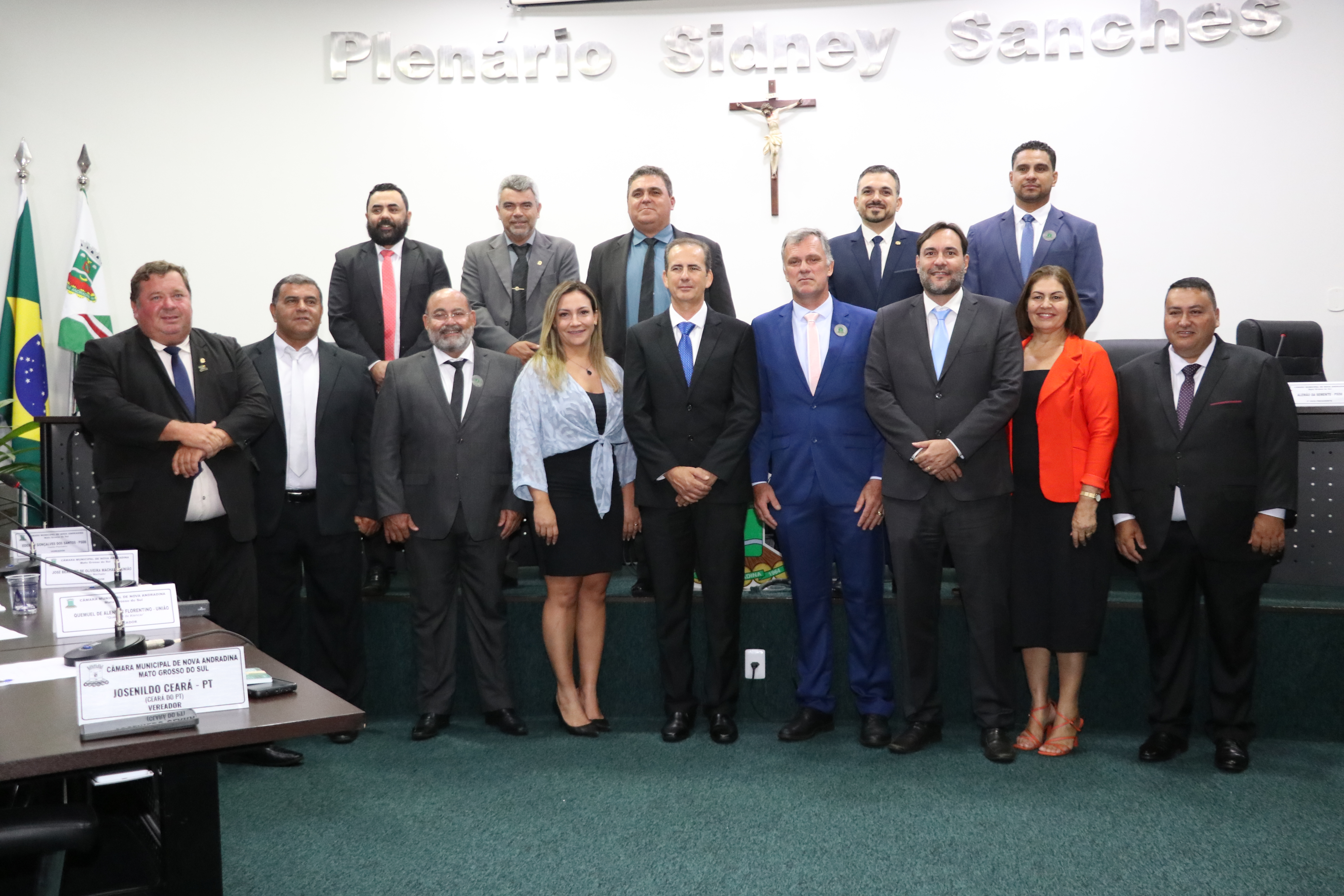 Câmara Municipal de Nova Andradina abre os trabalhos legislativos de 2025 com sessão solene