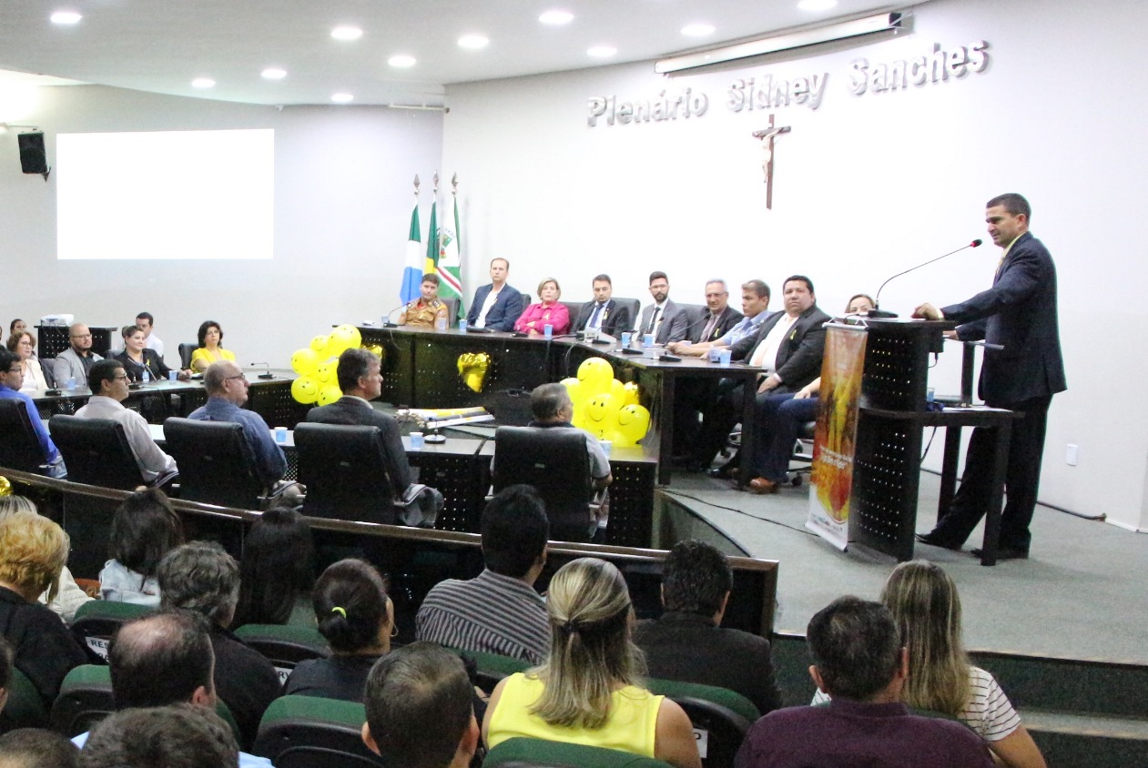 Câmara prestigia lançamento da Campanha Setembro Amarelo