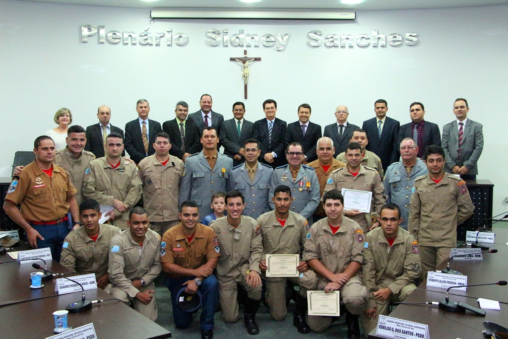 Câmara realiza Sessão Solene em homenagem ao Dia do Bombeiro