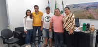 Câmara recebe representantes do Conselho Municipal de Saúde 