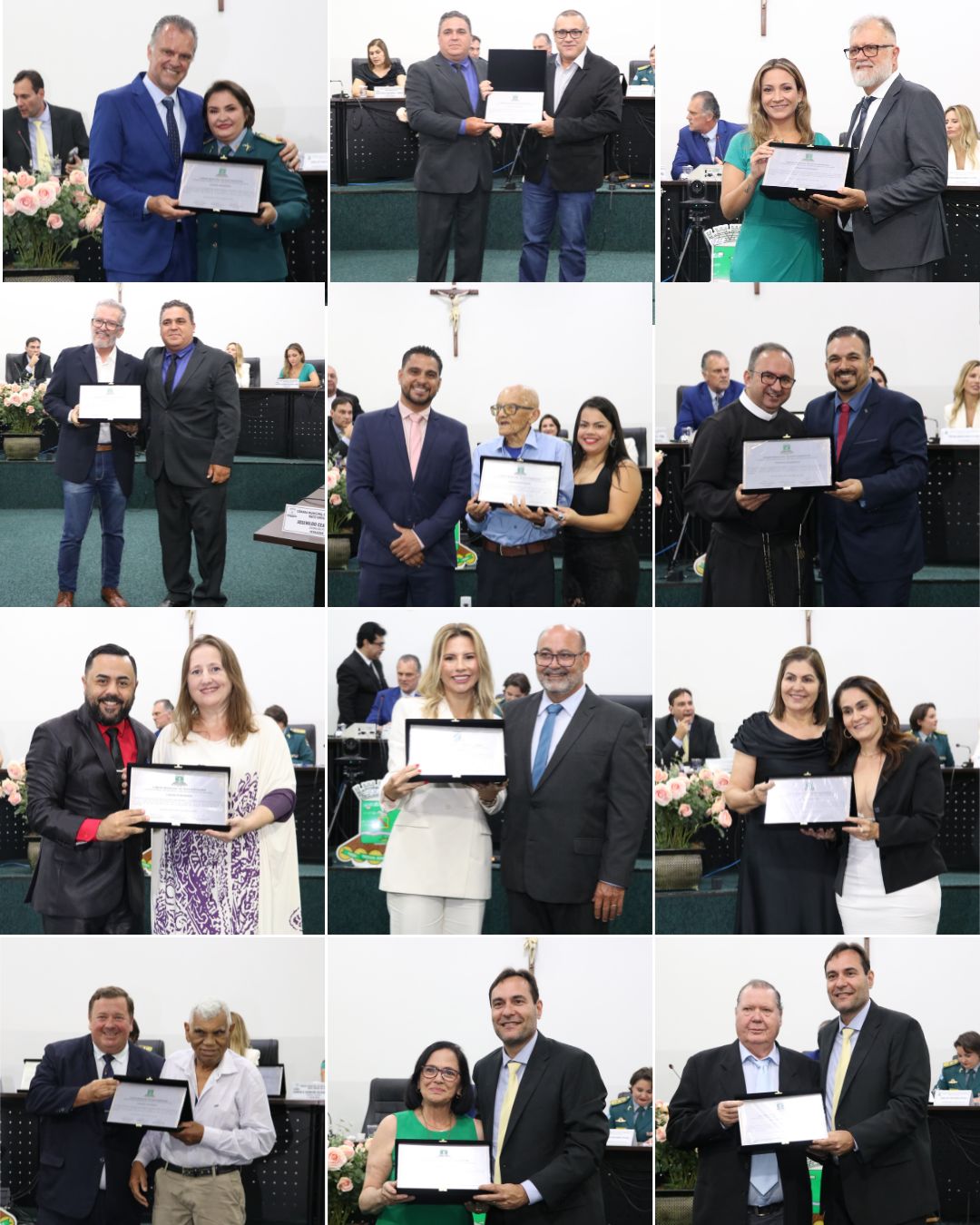 Câmara reconhece contribuição de cidadãos com títulos honorários em Nova Andradina