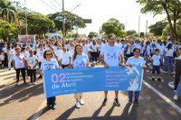 Caminhada "Passos pela Inclusão" reúne sociedade e autoridades em prol do autismo