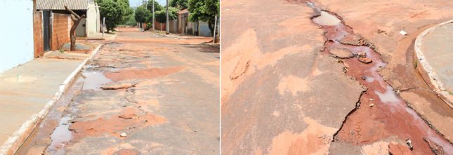 Cido Pantanal aponta necessidade de recapeamento em ruas de Nova Andradina