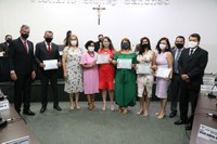 Comissão de Acompanhamento do Trabalho Legislativo da OAB recebe moção 