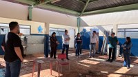 Comissões de Eficácia Legislativa e Educação fiscalizam obras da Escola Municipal Mundo da Criança 