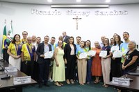 Corrida e Caminhada Vida e Saúde é destaque em moção entregue na Câmara