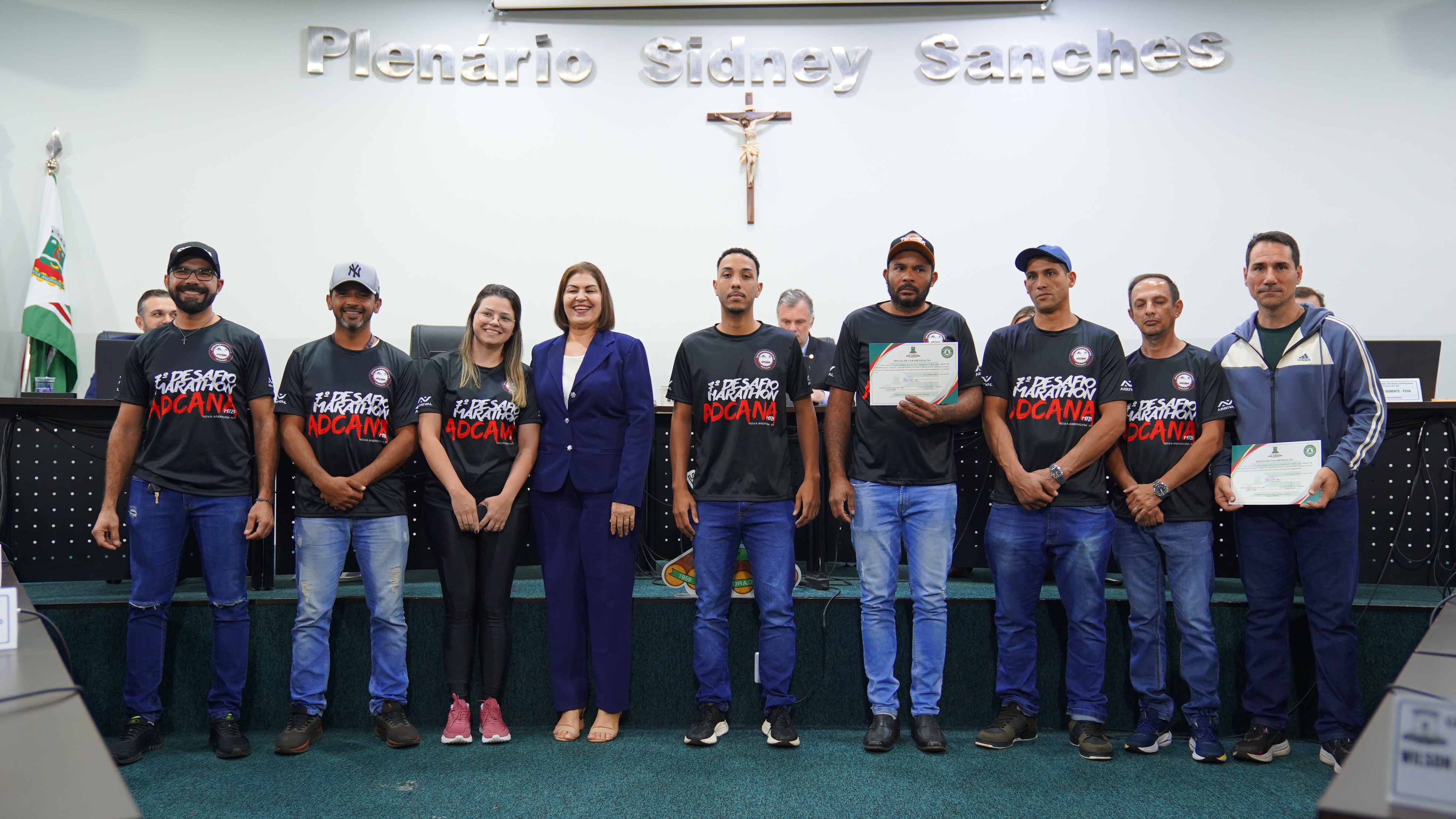 Desafio Marathon ADCANA consagra Nova Andradina como referência nacional do ciclismo e recebe aplausos da Câmara