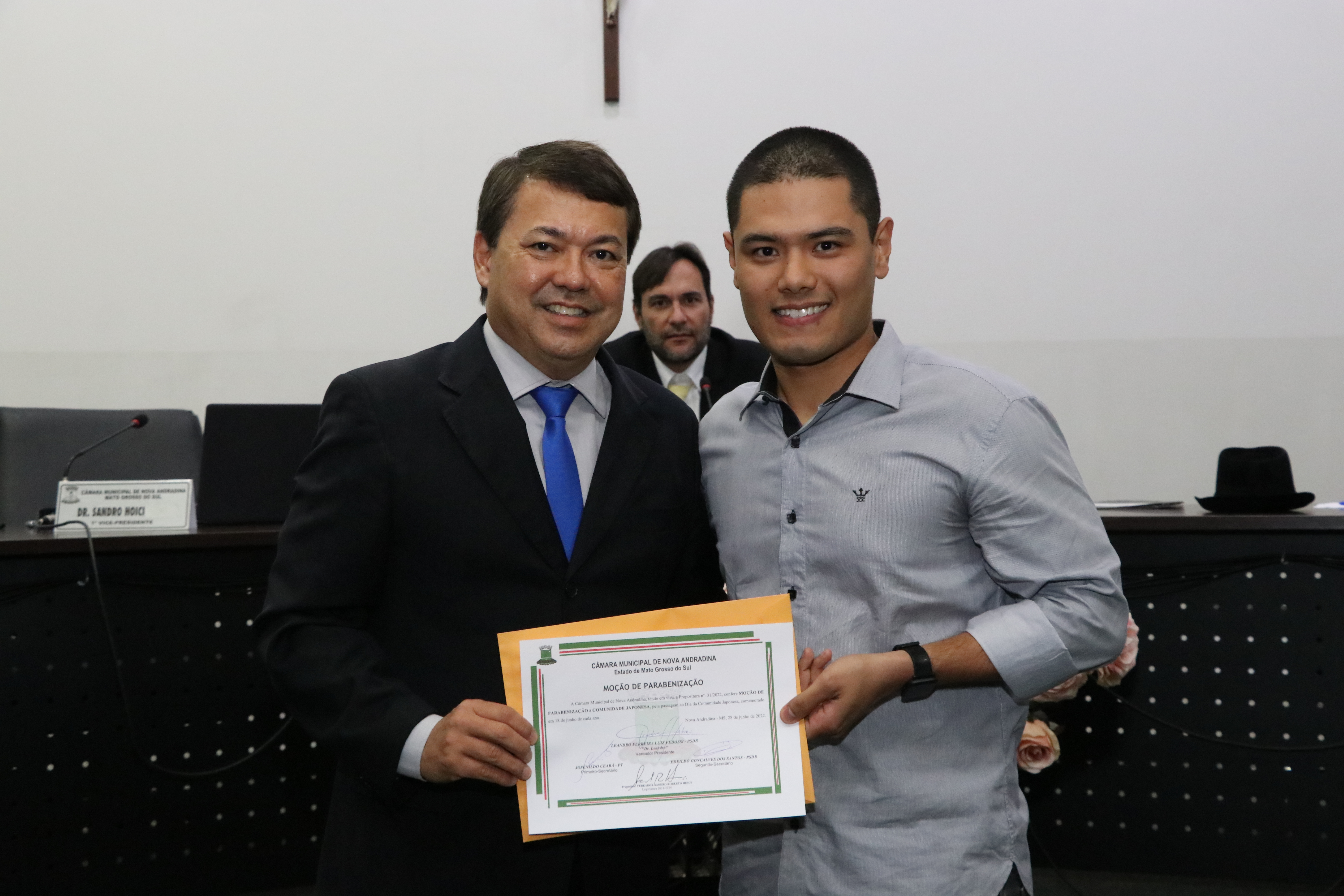 Dia da Comunidade Japonesa é celebrado com Moção de Parabenização na Câmara de Nova Andradina
