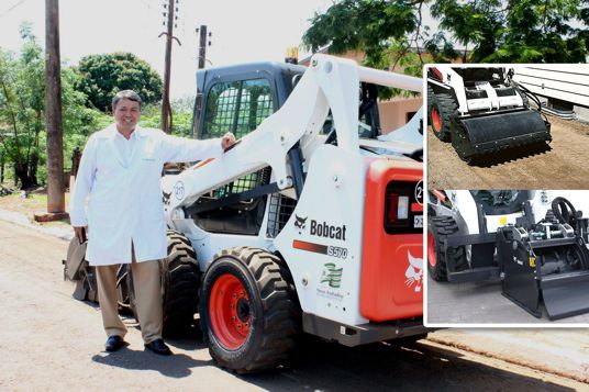  Dr. Sandro solicita acessórios para “BobCat”