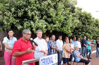 Em inauguração, Cido Pantanal elenca conquistas para comunidade 