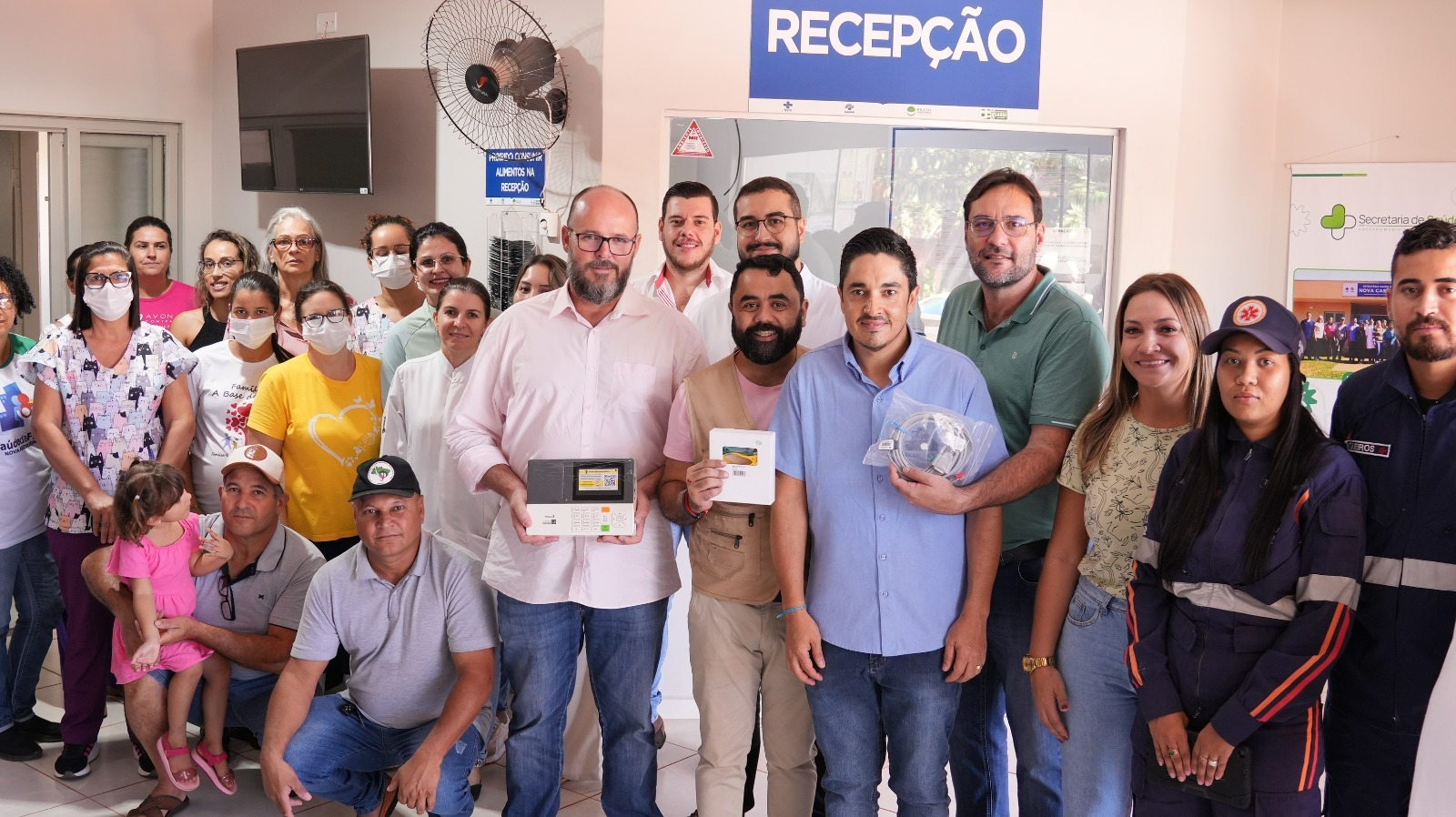 Emenda impositiva viabilizou aparelho de eletrocardiograma para UBS de Nova Casa Verde