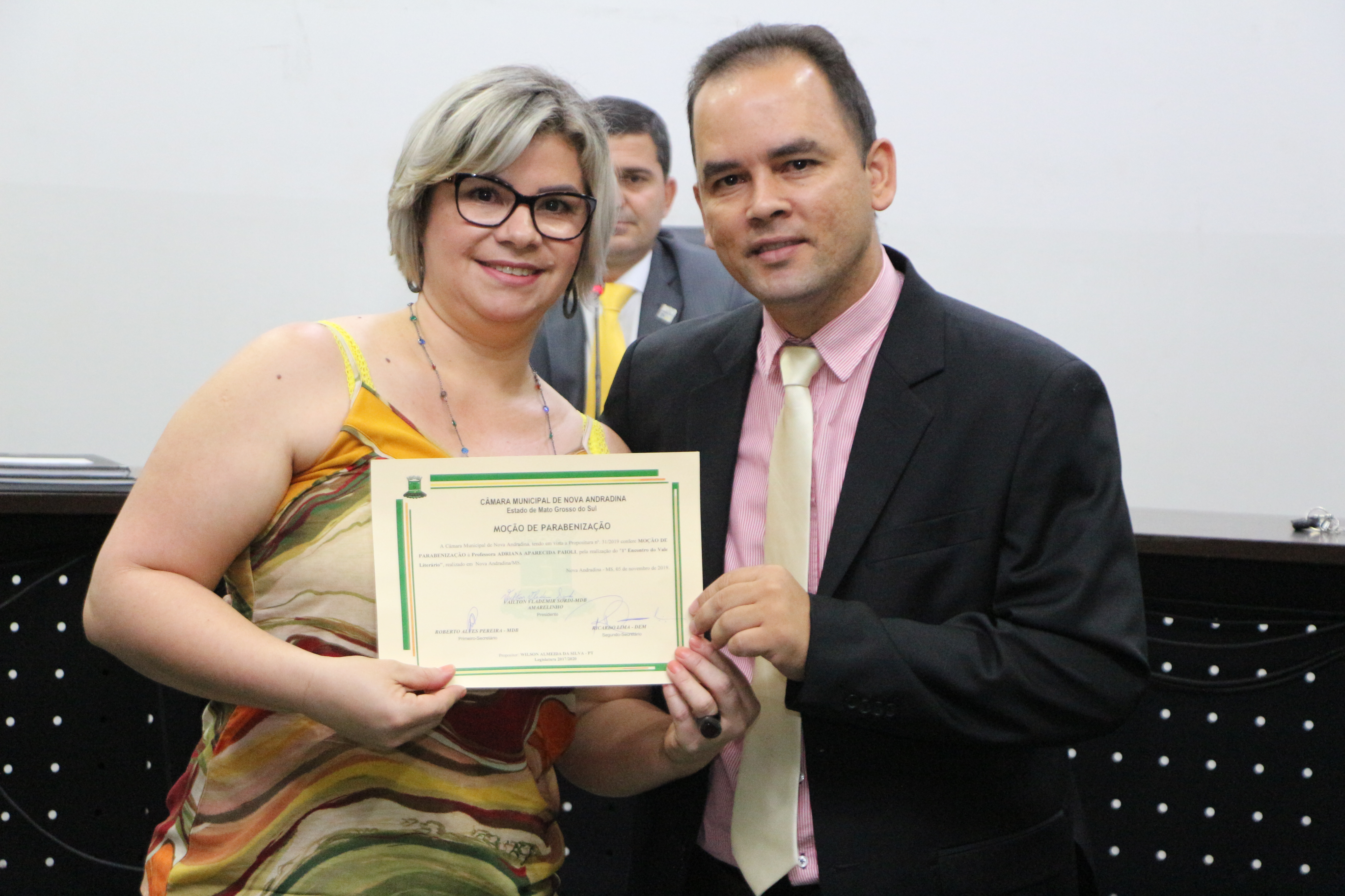 Evento literário é reconhecido com Moção de Parabenização  