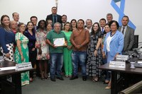 Ex-membros do Conselho Municipal de Saúde recebem moção de parabenização 