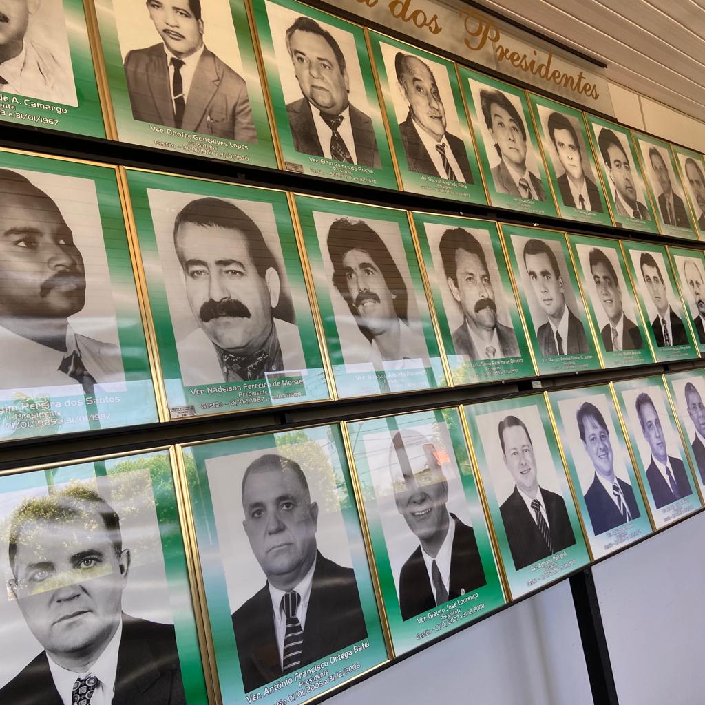 Galeria das Legislaturas visa resgatar história da Câmara de Nova Andradina 