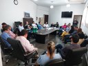 Gilberto Garcia reúne com vereadores e presta conta de ações e investimentos no município 