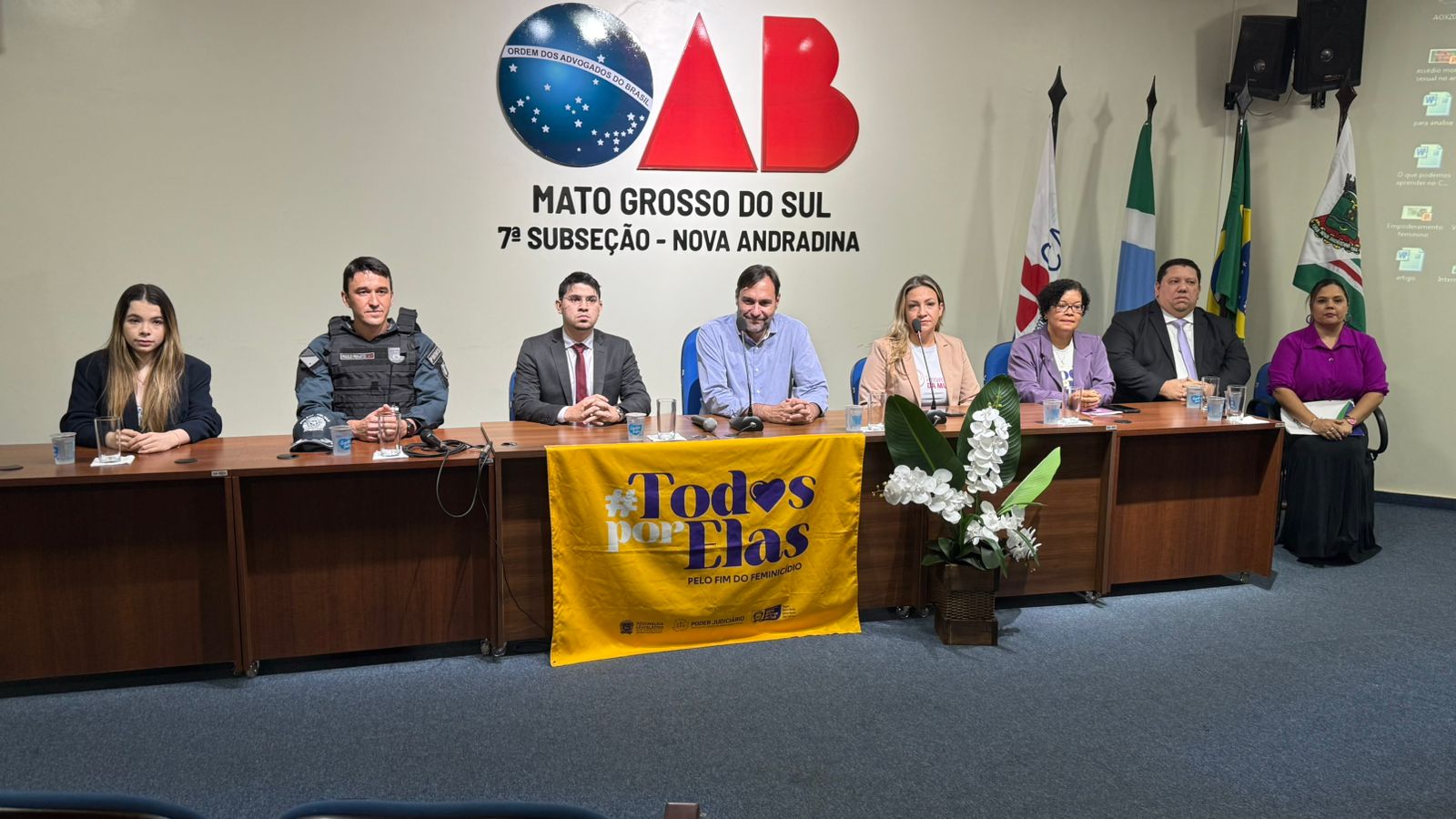 Legislativo destaca trabalho da rede de combate à violência contra a mulher no lançamento da Campanha Agosto Lilás