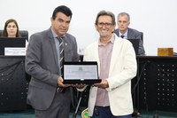 Legislativo entrega Título de Cidadão Honorário de Nova Andradina a Ademir Pereira da Silva