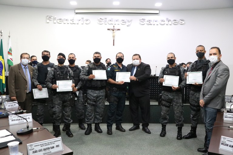 Militares da Operação Hórus também foram homenageados em sessão 