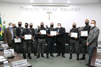 Militares da Operação Hórus também foram homenageados em sessão 